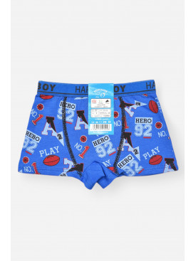 Боксери дитячі для хлопчика зеленого кольору з принтом Z02109 209267C