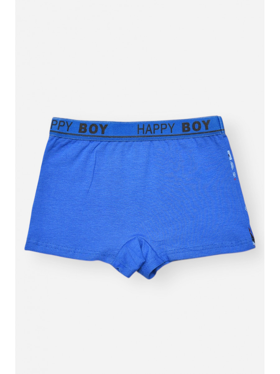 Боксери дитячі для хлопчика зеленого кольору з принтом Z02109 209267C