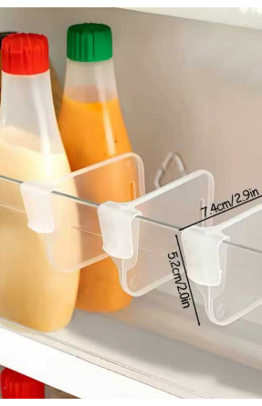 Універсальні розділювачі для полиць холодильника та ящиків 5шт 209276C