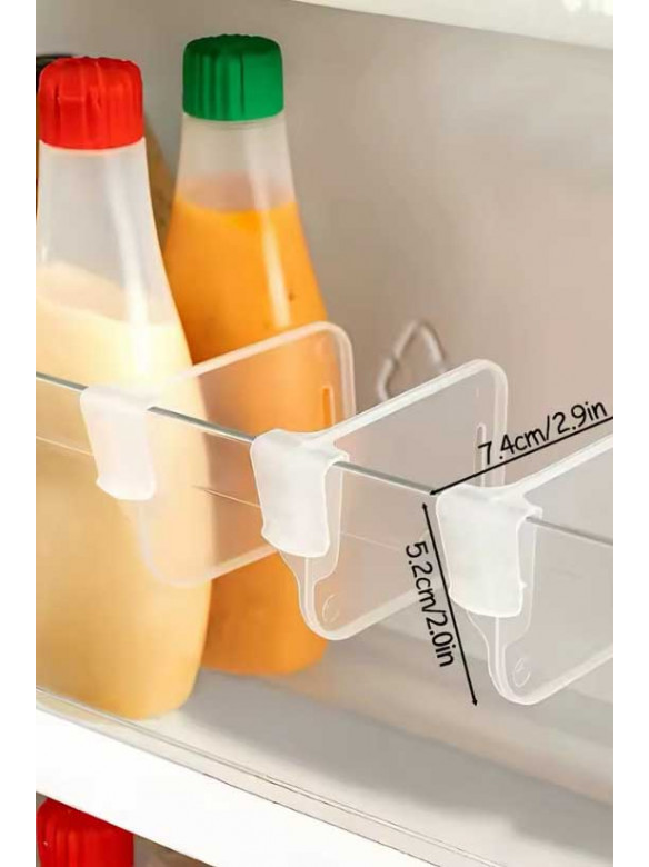 Універсальні розділювачі для полиць холодильника та ящиків 5шт 209276C