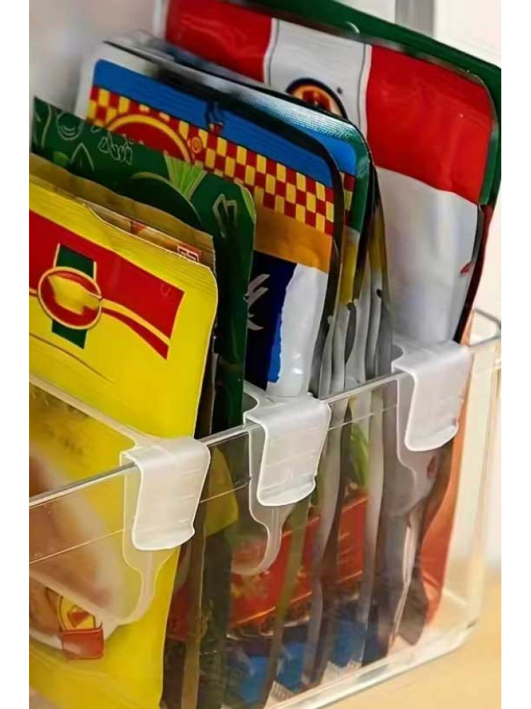 Універсальні розділювачі для полиць холодильника та ящиків 5шт 209276C