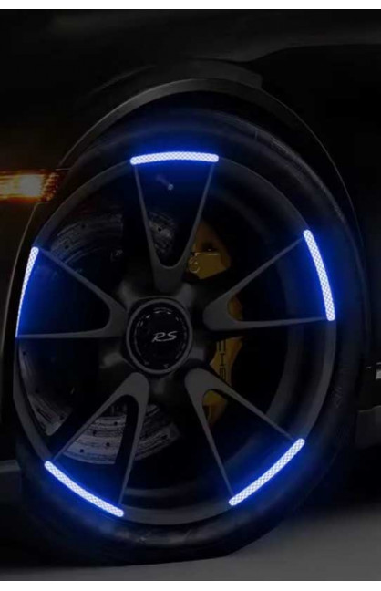 Светоотражающие наклейки на диски колес WheelStyner 40 штук 209284C