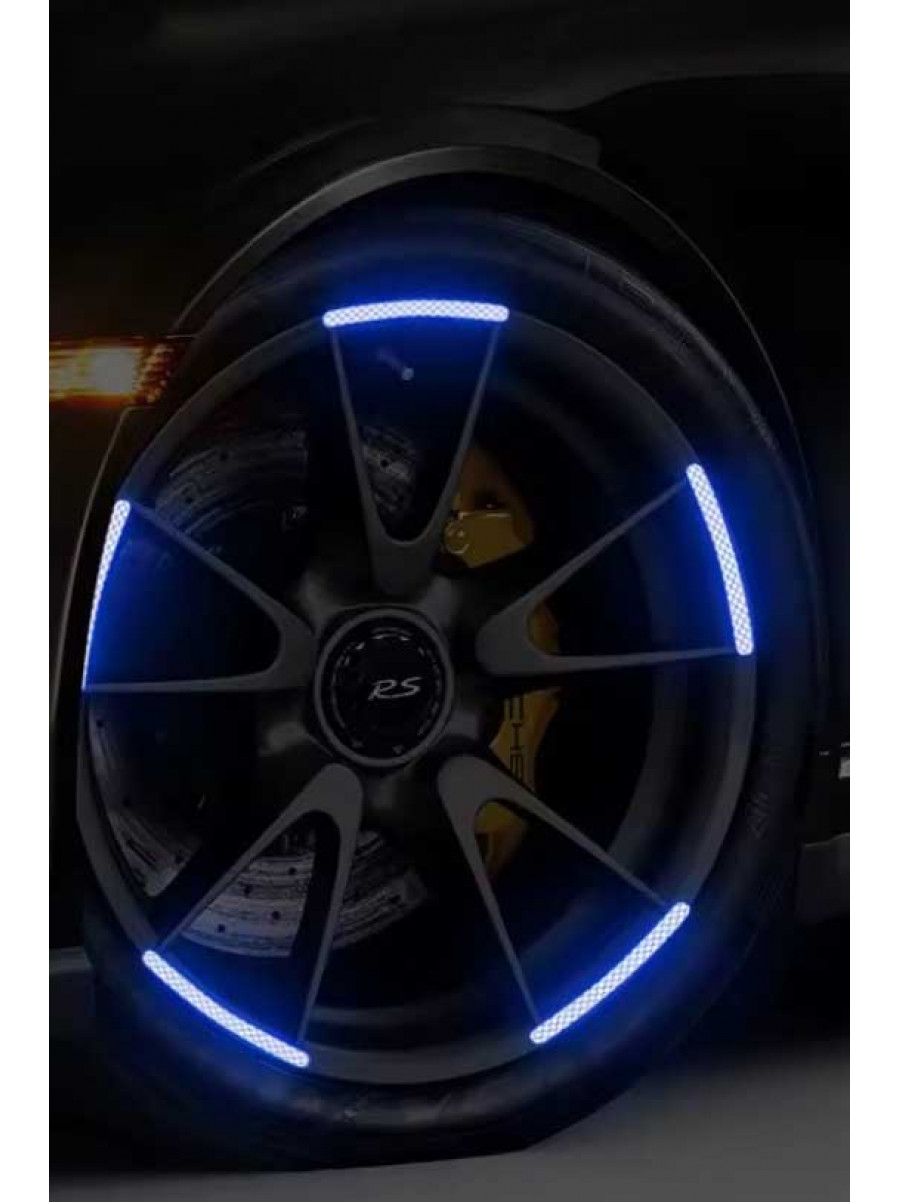 Світловідбиваючі наліпки на диски колес WheelStyner 40 штук 209284C