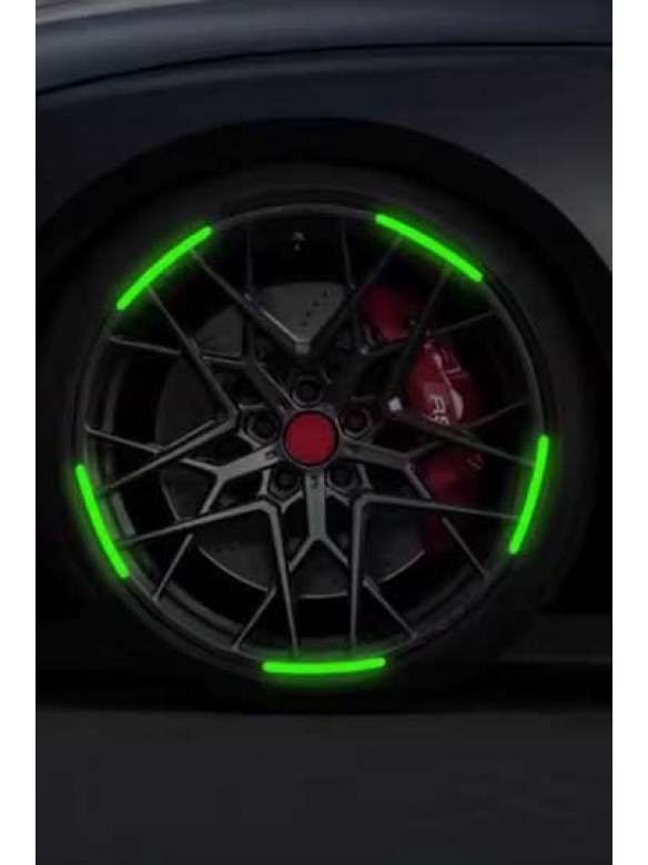 Світловідбиваючі наліпки на диски колес WheelStyner 40 штук 209285C