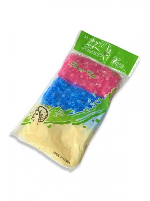 Набір шапочок для душу 3 шт 209291C