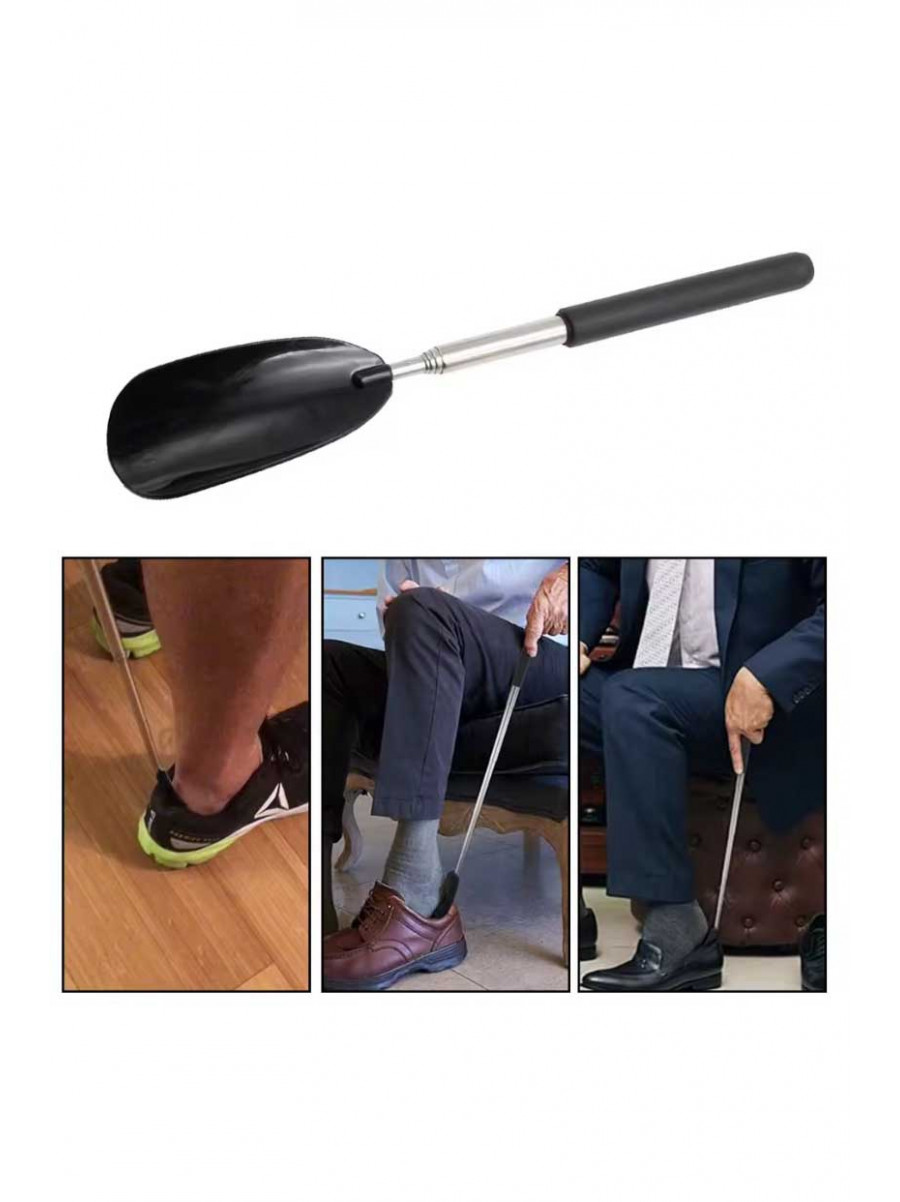 Телескопічний ріжок-лопатка для взуття довжина 25–73см 209292C
