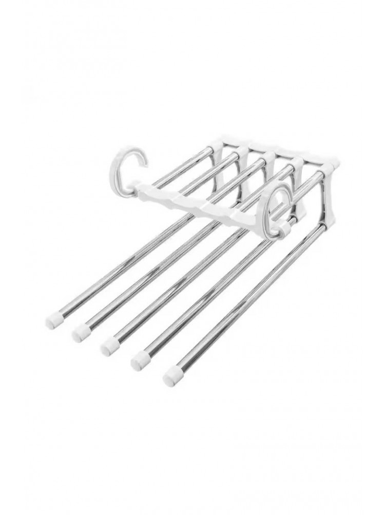 Вішалка-органайзер для штанів багатоярусна металева 5в1 209298C