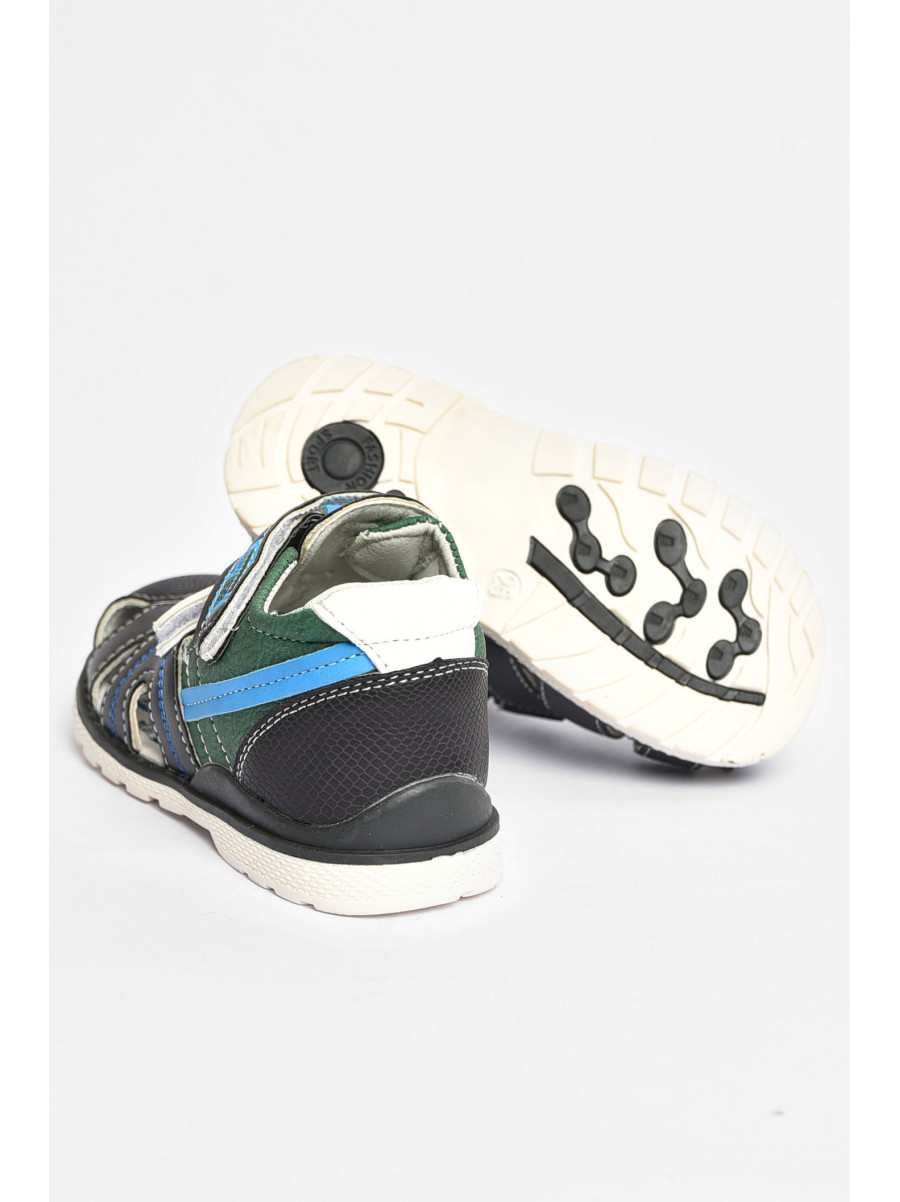 Сандалі дитячі для хлопчика чорного кольору Уцінка 19202-9 209314C