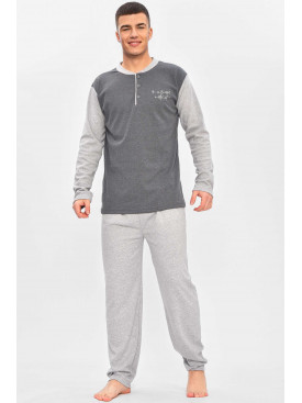 Піжама чоловіча сірого кольору 2437 209322C
