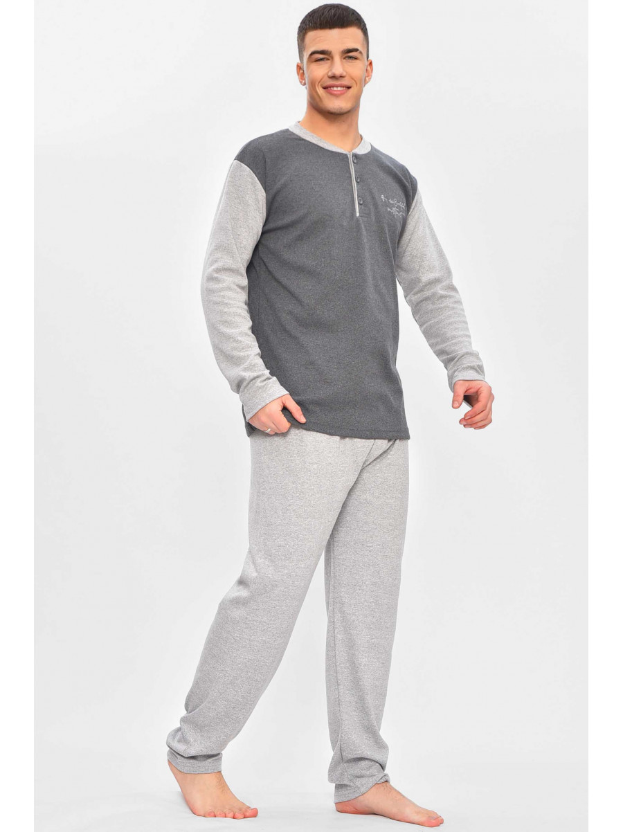 Піжама чоловіча сірого кольору 2437 209322C