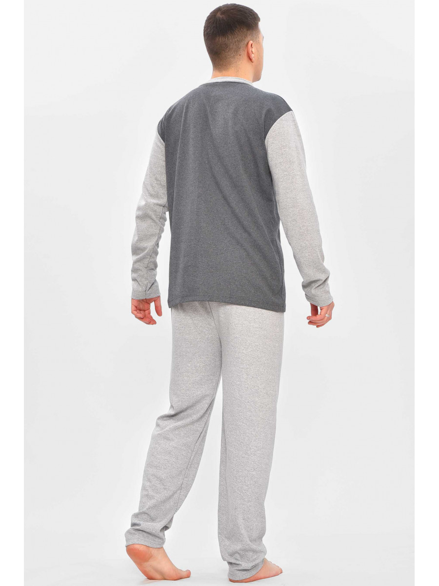 Піжама чоловіча сірого кольору 2437 209322C