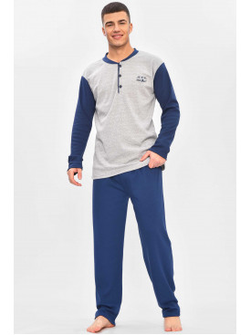 Пижама мужская тёмно-синего цвета 2439 209323C Пижама мужская тёмно-синего цвета 2439 209323C
