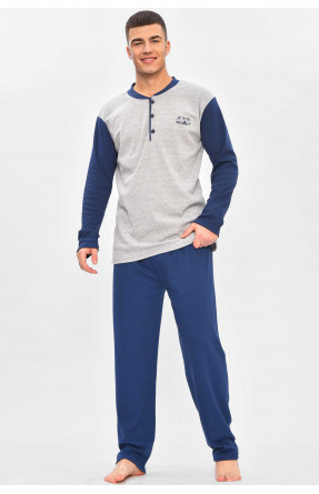 Піжама чоловіча темно-синього кольору 2439 209323C