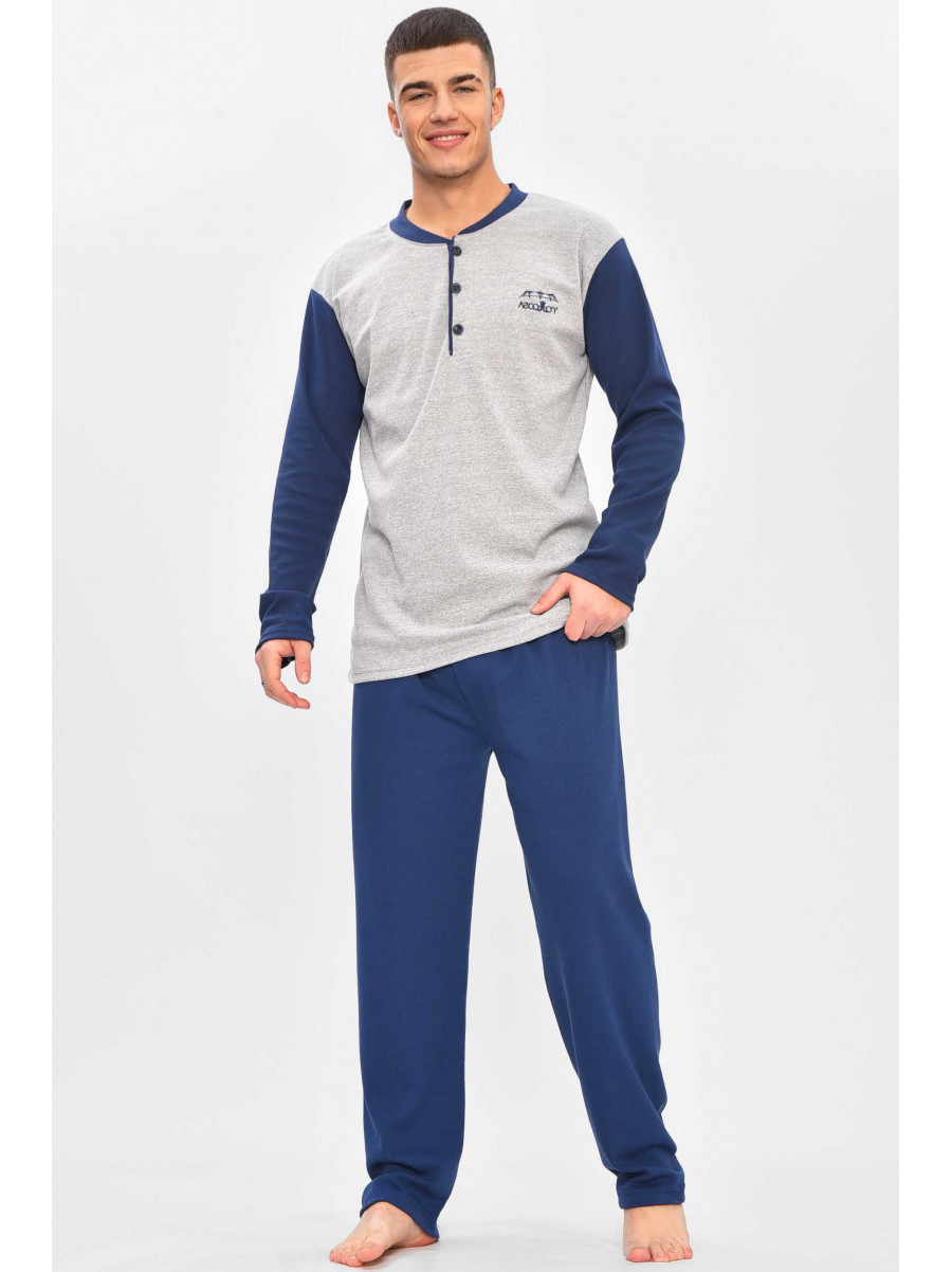 Піжама чоловіча темно-синього кольору 2439 209323C