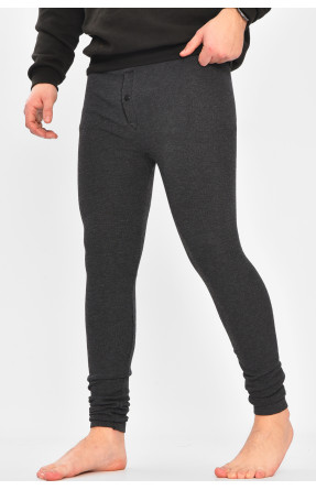 Подштанники мужские утепленные тёмно-серого цвета А905 209350C