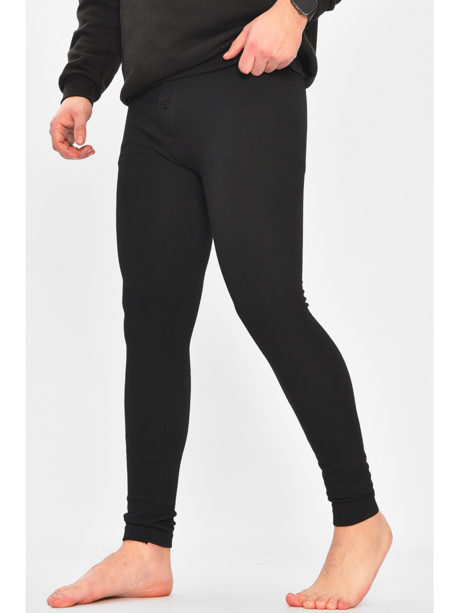 Подштанники мужские утепленные черного цвета А905 209351C