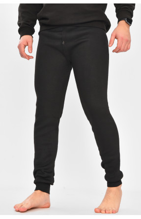 Подштанники мужские на флисе черного цвета А816 209356C