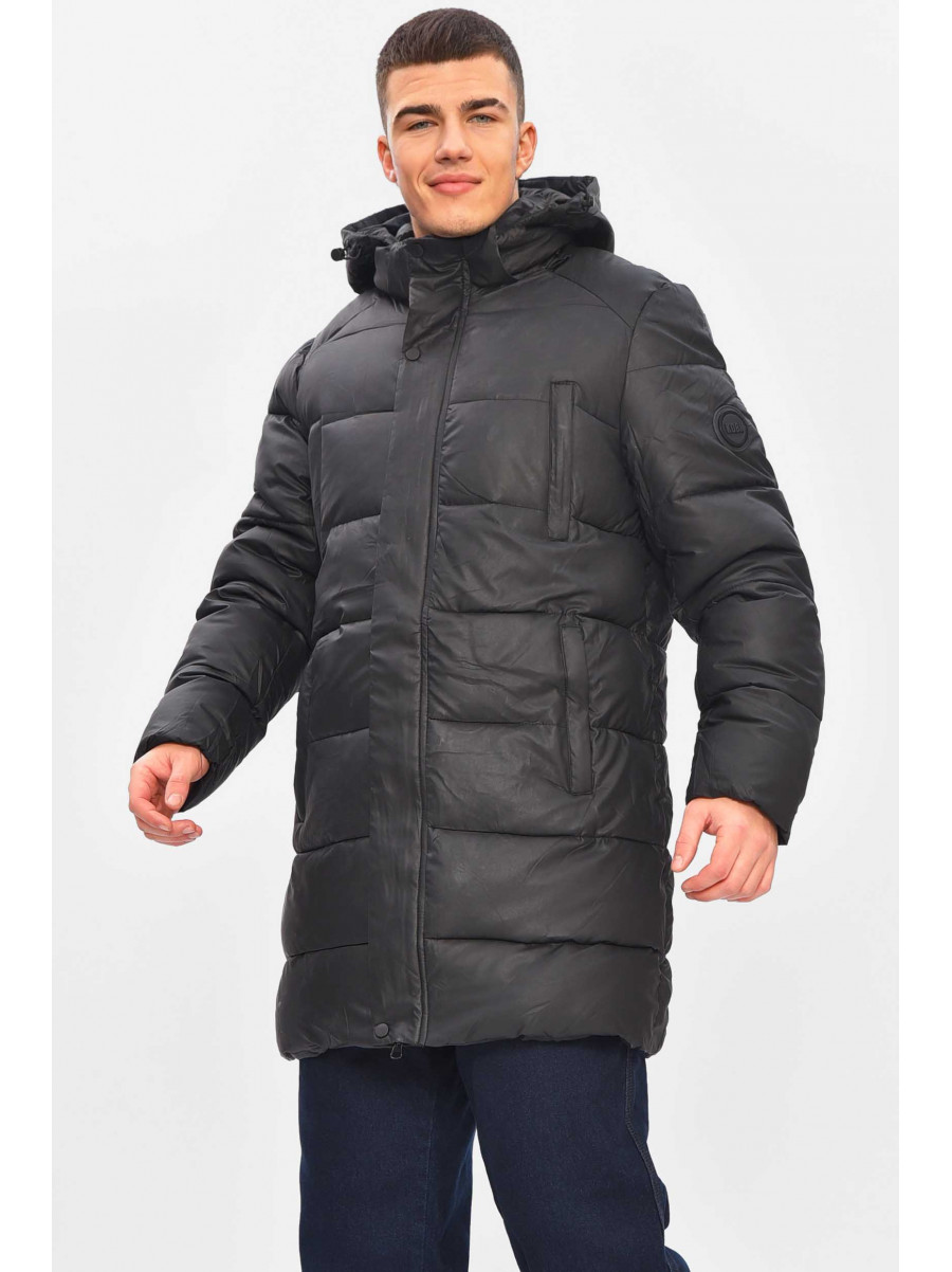Куртка мужская еврозима чорного цвета H76-10 209360C