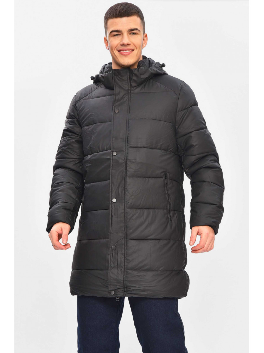 Куртка мужская еврозима чорного цвета H76-15 209362C