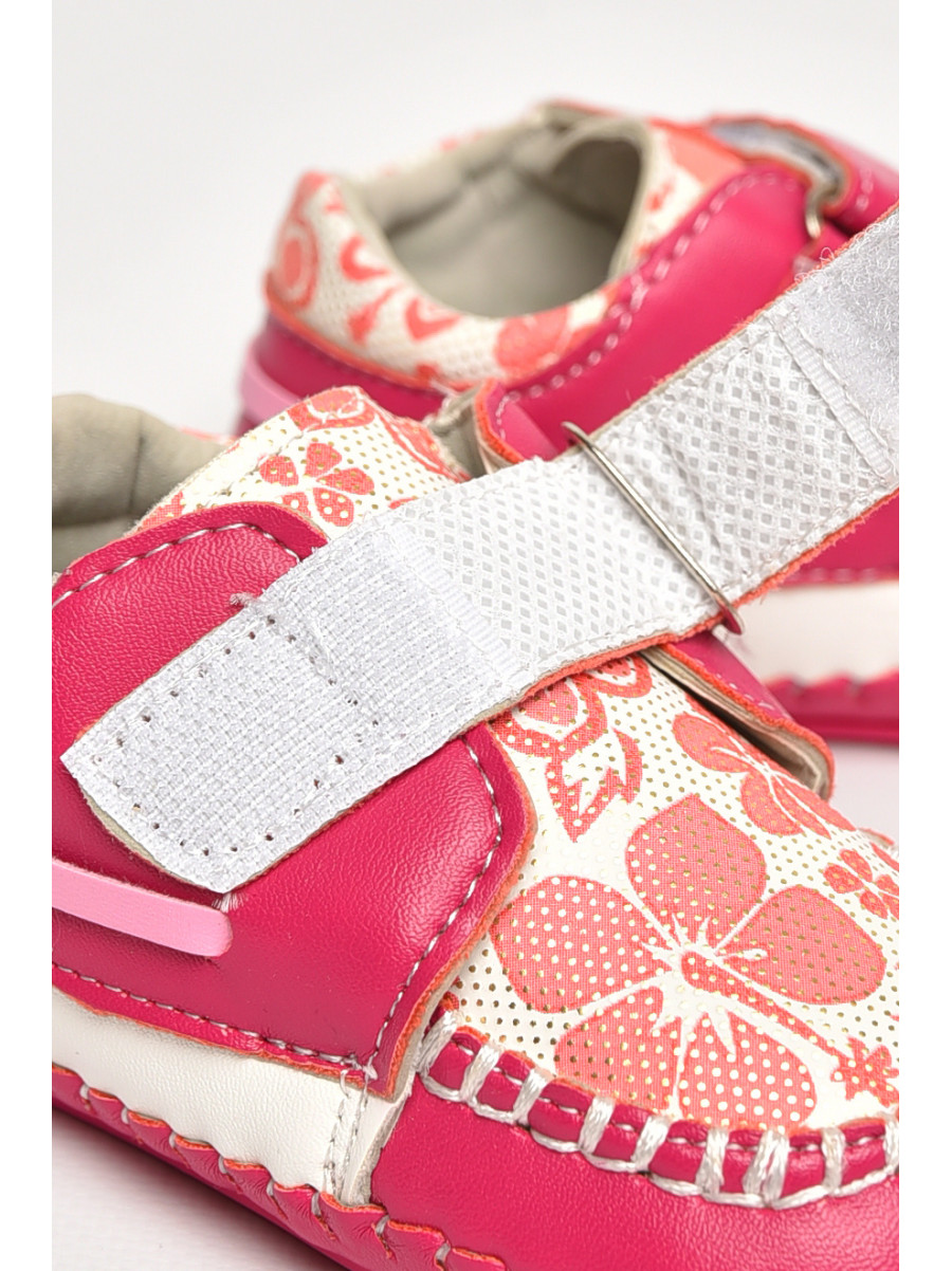 Мокасины детские для девочки розового цвета 1023-5 209389C