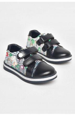 Мокасини дитячі для дівчинки чорного кольору 035-7 209391C