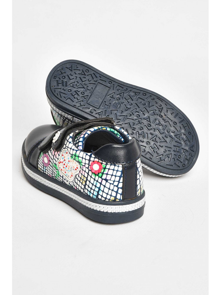 Мокасини дитячі для дівчинки чорного кольору 035-7 209391C