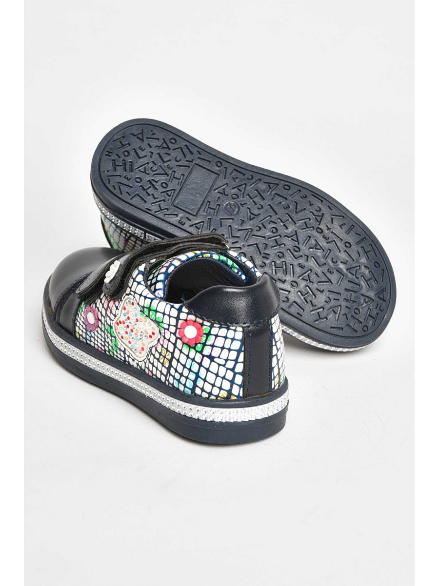 Мокасини дитячі для дівчинки чорного кольору 035-7 209391C