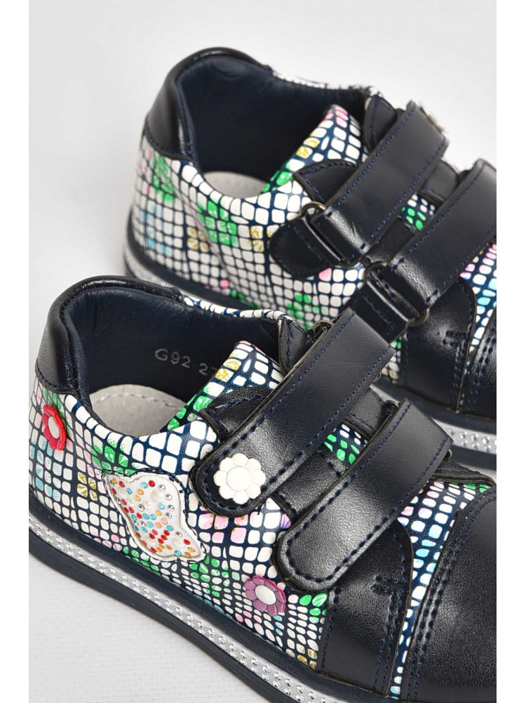 Мокасини дитячі для дівчинки чорного кольору 035-7 209391C