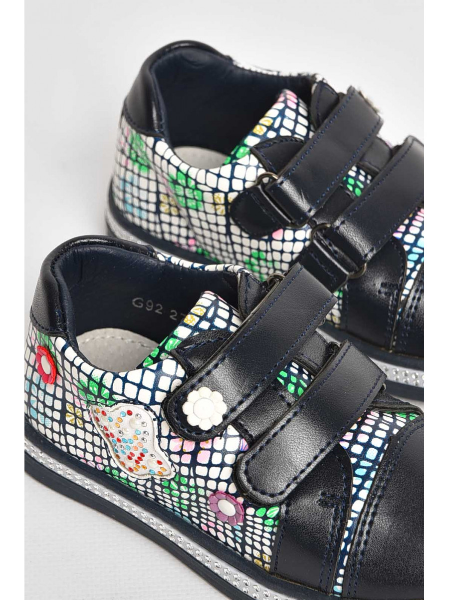 Мокасини дитячі для дівчинки чорного кольору 035-7 209391C