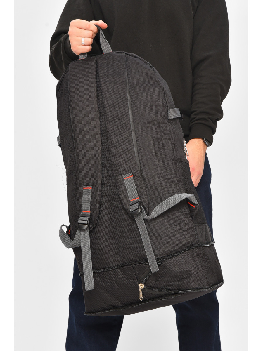 Рюкзак мужской текстильный черного цвета 182 209392C