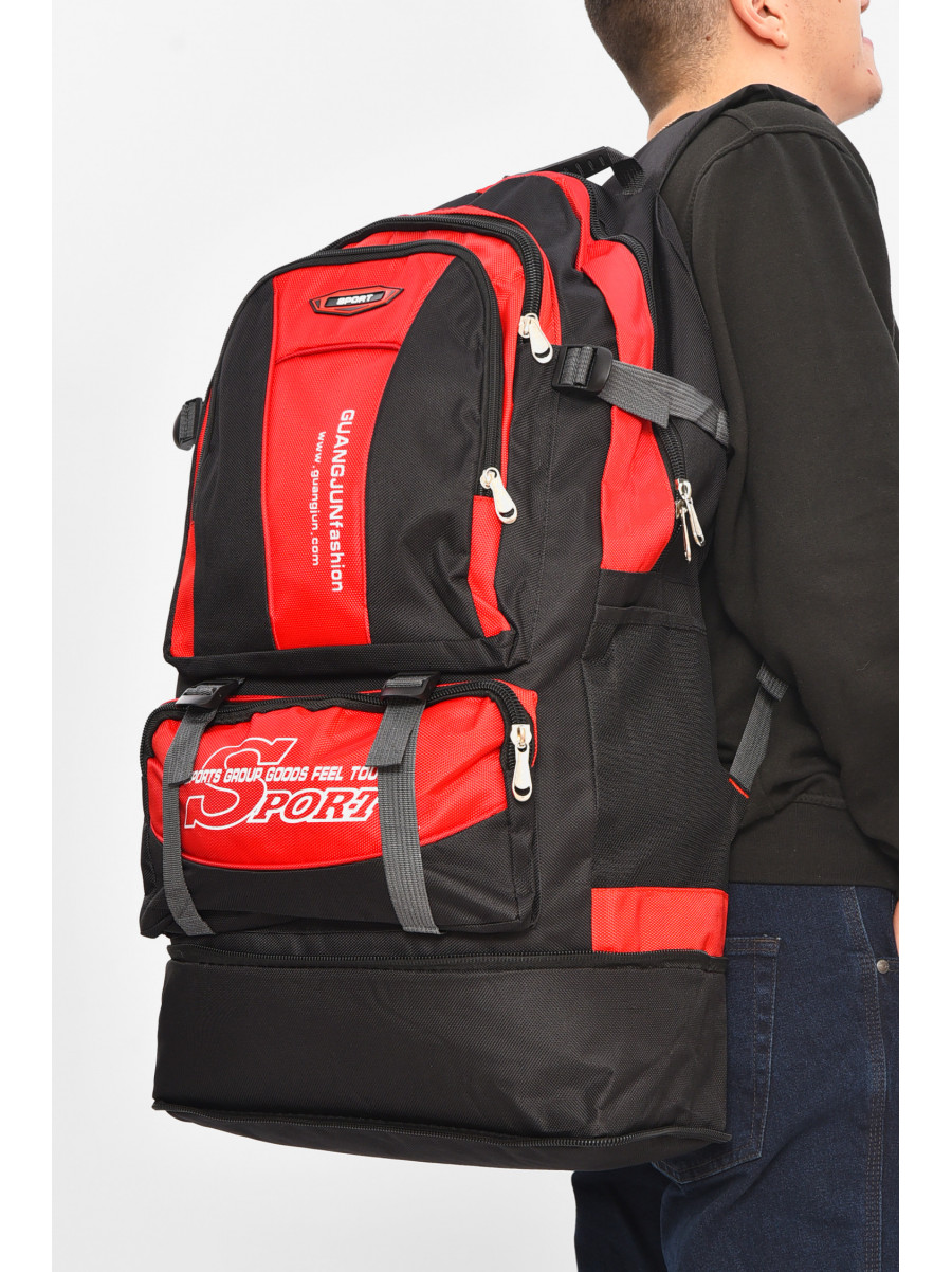 Рюкзак мужской текстильный черного цвета 182 209393C