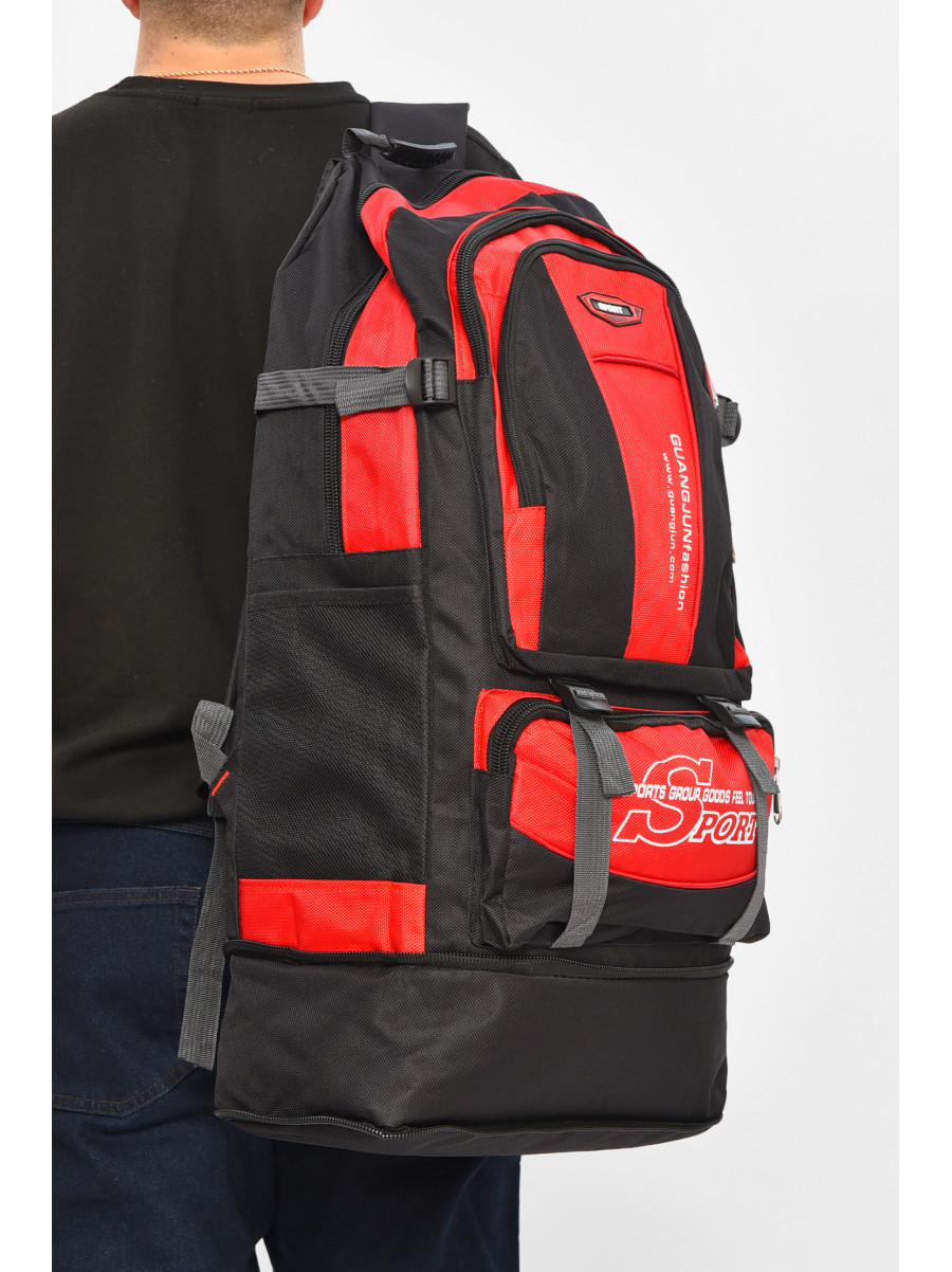 Рюкзак мужской текстильный черного цвета 182 209393C