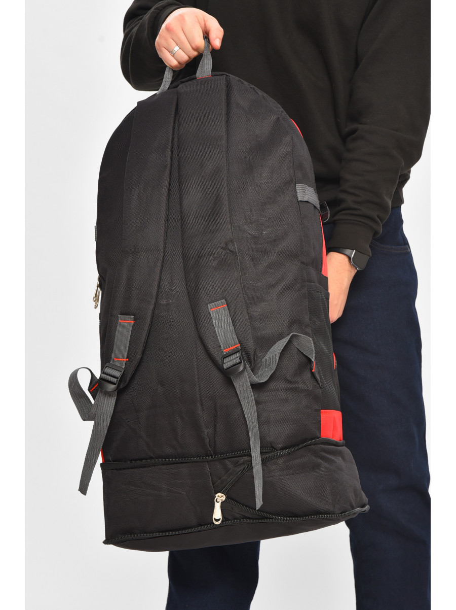 Рюкзак мужской текстильный черного цвета 182 209393C