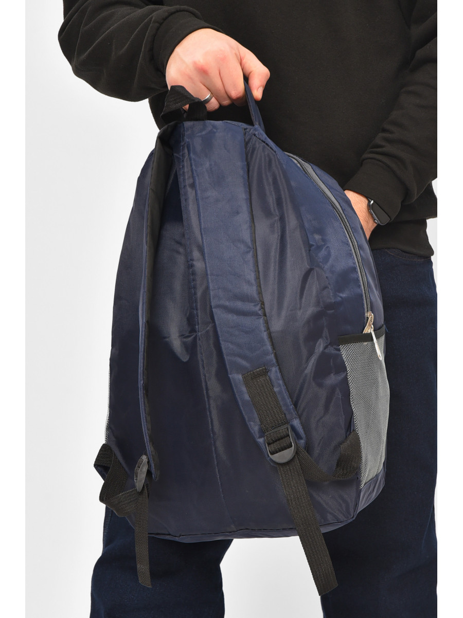 Рюкзак чоловічий спортивний темно-синього кольору 209399C