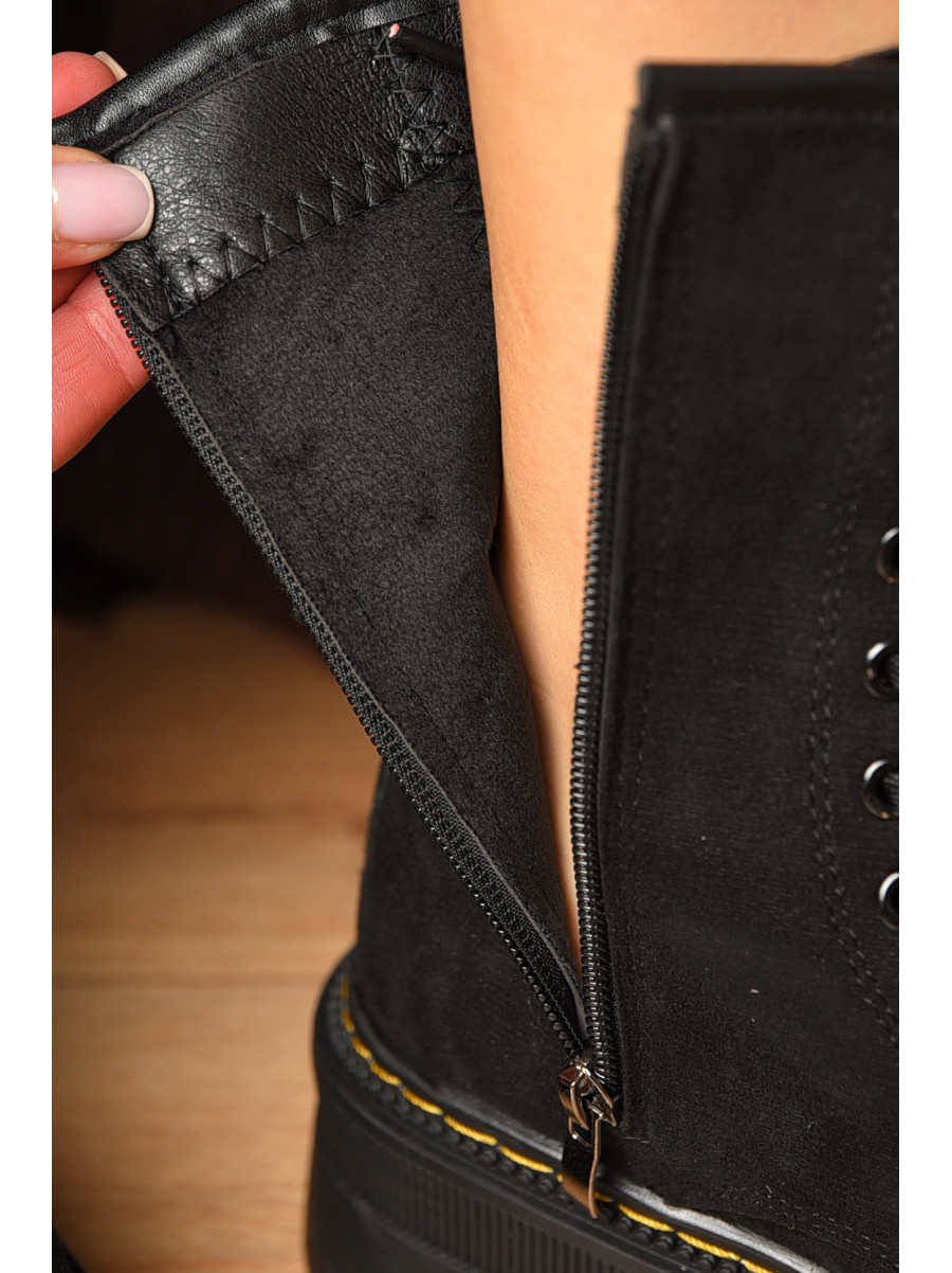 Ботинки женские демисезонные черного цвета н3-2 209406C