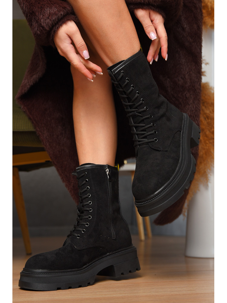 Черевики жіночі демісезонні чорного кольору н3-2 209407C