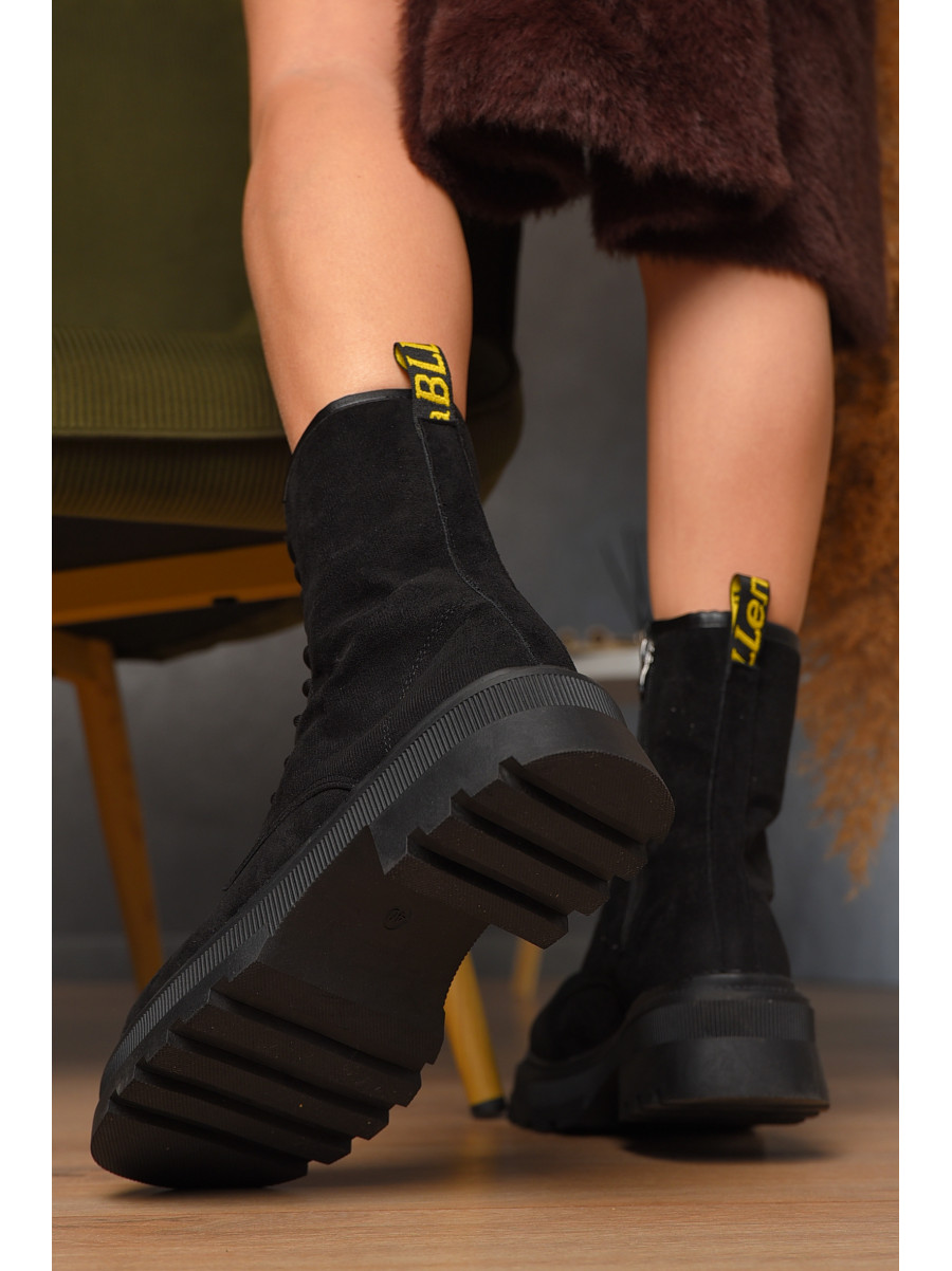 Черевики жіночі демісезонні чорного кольору н3-2 209407C