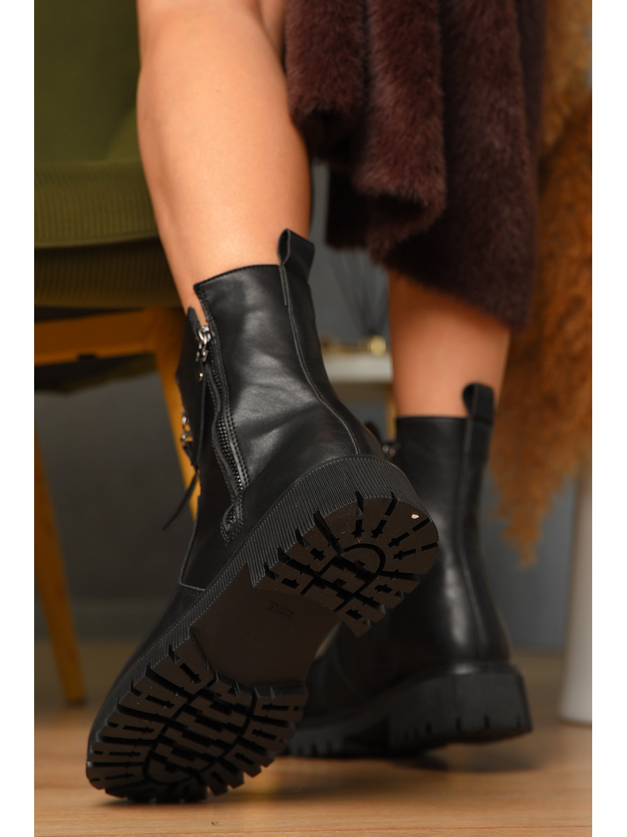 Ботинки женские демисезонные черного цвета н2-1 209408C