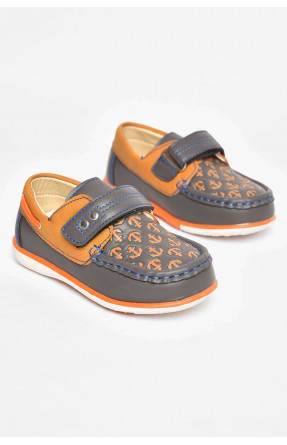Мокасини дитячі для хлопчика темно-сірого кольору 8020-9 209413C