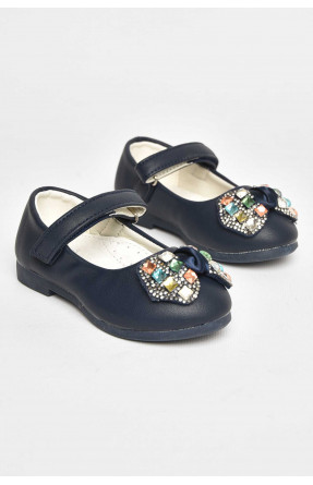 Туфлі для дівчинки темно-синього кольору 701-7 209415C