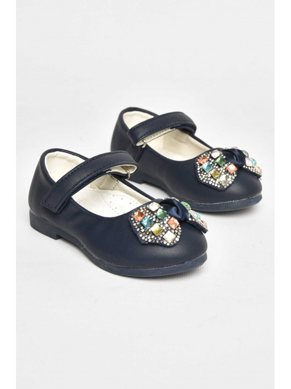 Туфлі для дівчинки темно-синього кольору 701-7 209415C