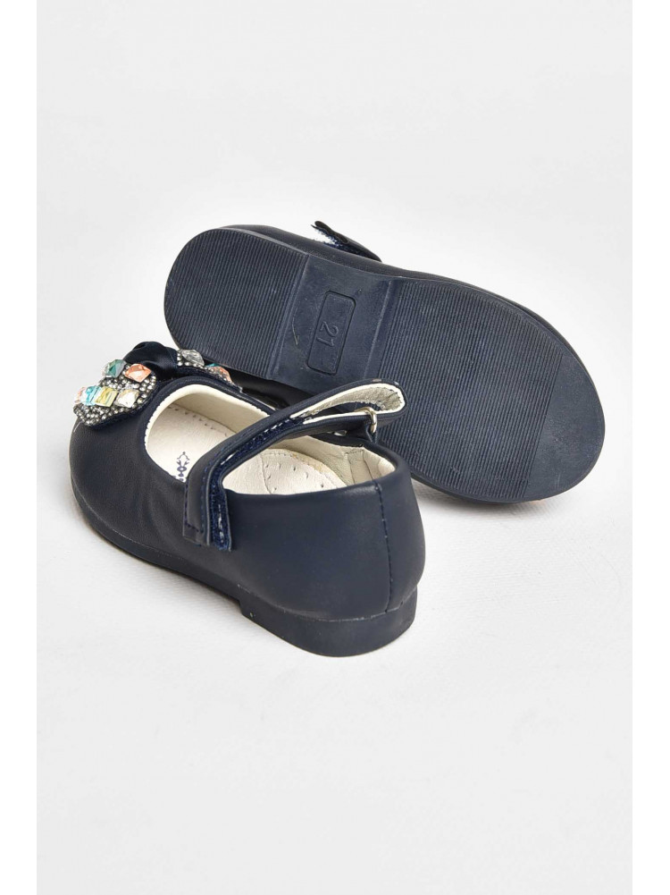 Туфлі для дівчинки темно-синього кольору 701-7 209415C