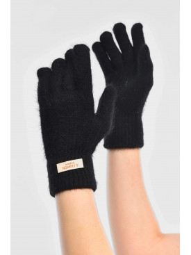 Рукавички жіночі сенсорні чорного кольору 2401 209427C