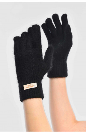 Перчатки женские сенсорные черного цвета 2401 209427C