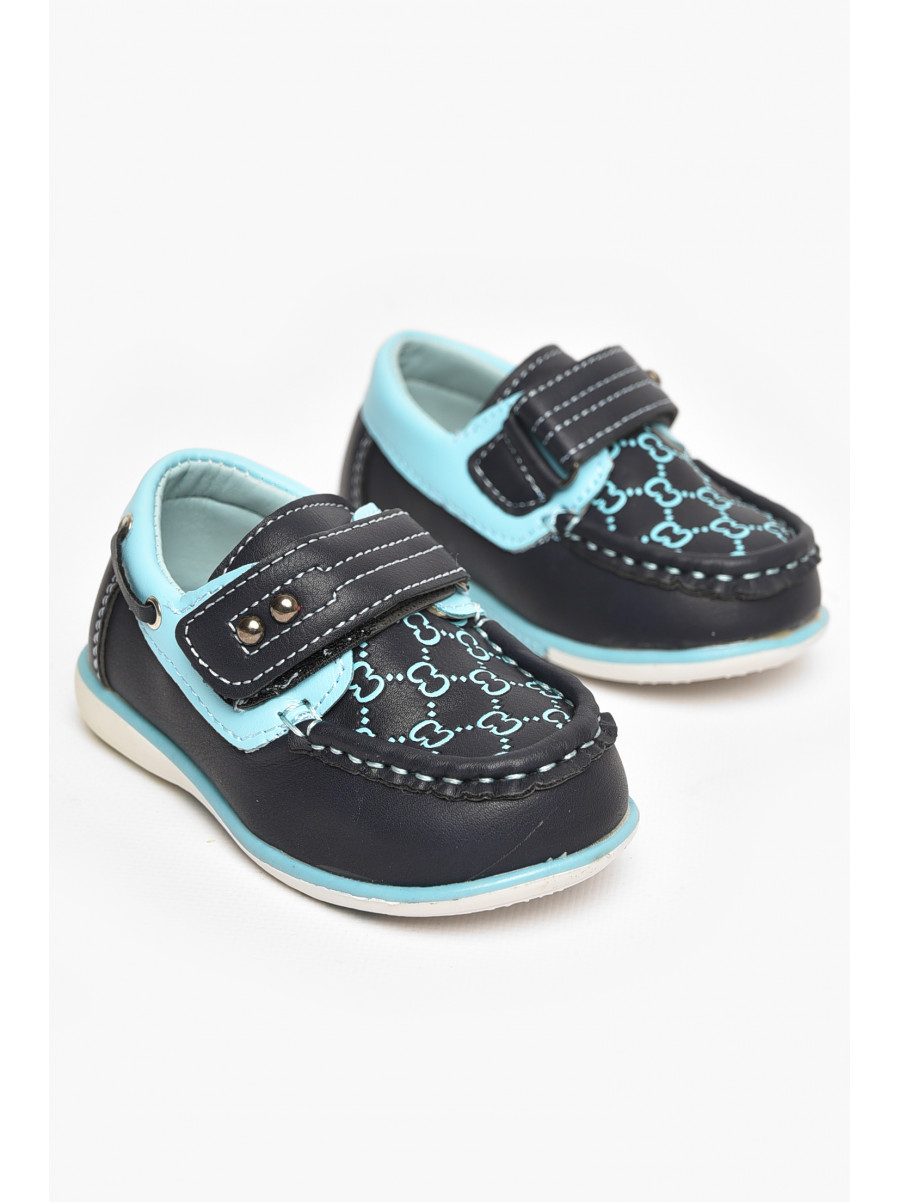 Мокасини дитячі для хлопчика темно-синього кольору 118-7 209454C