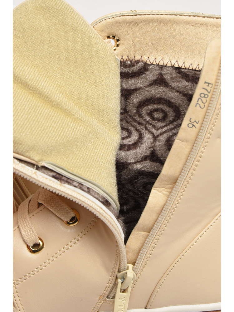 Черевики дитячі демісезонні бежевого кольору 7822-8 209457C