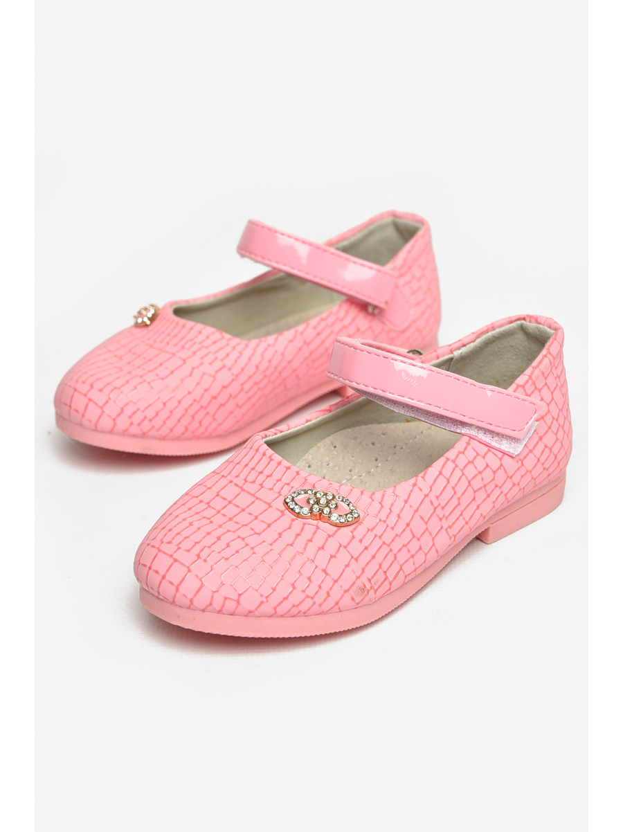 Туфлі для дівчинки світло-рожевого кольору 787-3 209474C