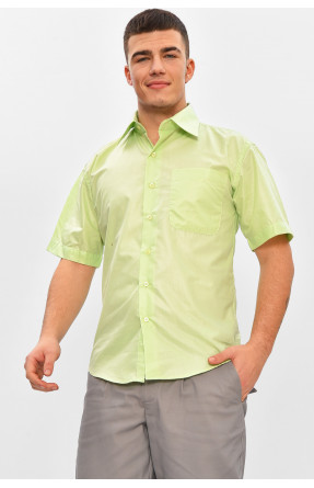 Рубашка мужская полубатальная зеленого цвета ML1011-S 209482C