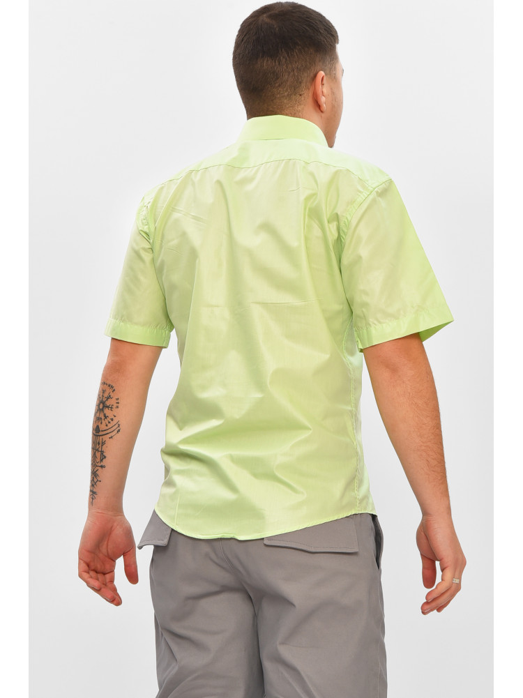 Рубашка мужская полубатальная зеленого цвета ML1011-S 209482C