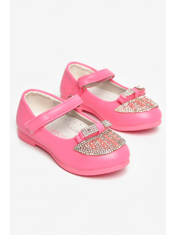 Туфлі для дівчинки світло-рожевого кольору 703-3 209487C